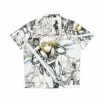 Clare Anime and Manga Inspired Hawaiian Shirt Back