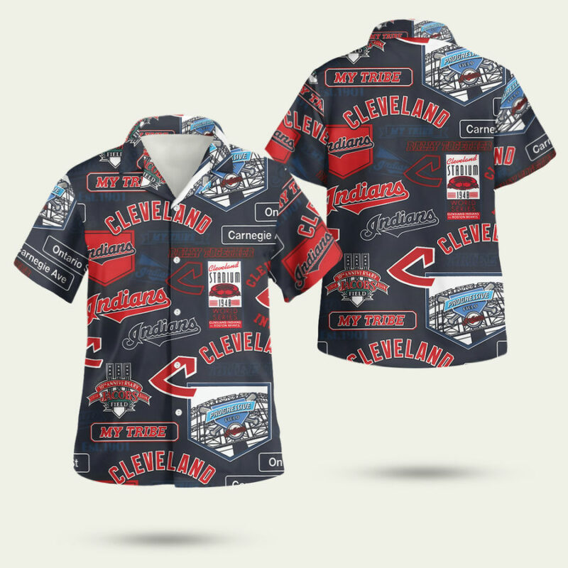 Cleveland Indians Baseball Gift For Sports Lovers Hawaiian Shirt