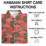 Coke lover coca cola with flamingo cp hawaiian shirt care instruction