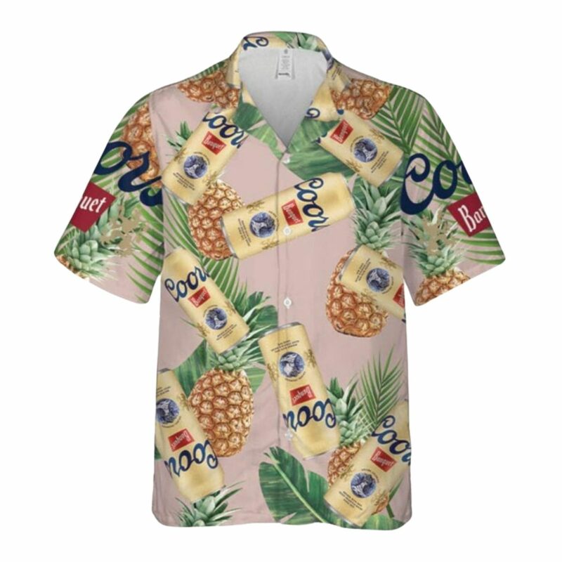Coors Banquet Beach Lover Pineapple Hawaiian Shirt