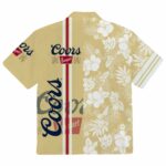 Coors Banquet Hawaiian Shirt Back