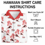 Coors light summer hawaiian shirt care instructions