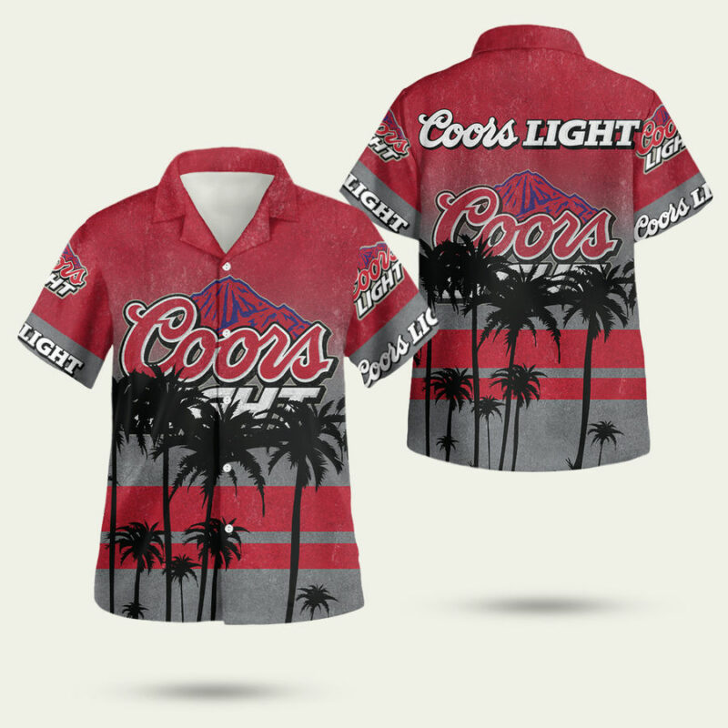 Coors Light Sunset Hawaiian Shirt