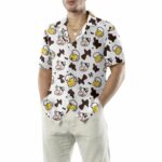 Cow And Beer Mug Seamless Pattern Cow Hawaiian Shirt Front 2