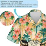 Cow Glass Hawaiian Shirt Front 1