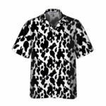 Cow Print Seamless Pattern Hawaiian Shirt Front