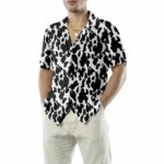 Cow Print Seamless Pattern Hawaiian Shirt Front 2