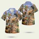 Cowboy cats meowdy cowboy cat hawaiian shirt