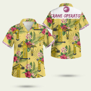 Crane operator hawaiian shirt