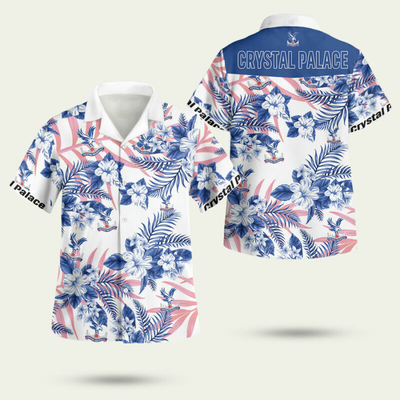 Crystal Palace Fc Hawaiian Shirt