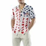 Dachshund American Flag Hawaiian Shirt Front 2