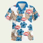 Dairy queen hawaiian shirt front side