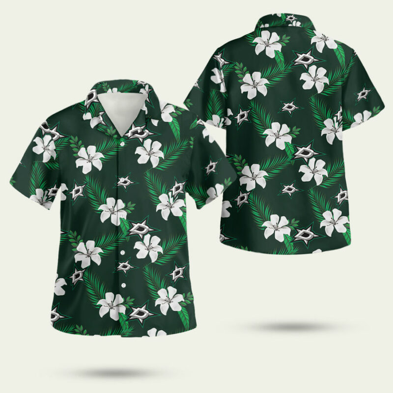 Dallas Stars Hawaiian Shirt