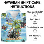 Darth vader boba fett stormtrooper summer time hawaiian shirt care instructions 1