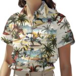 Deadpool And Wolverine Superhero Hawaiian Shirt Front