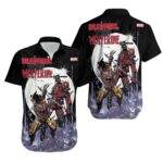 Deadpool And Wolverine World War III Hawaiian Shirt