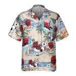 Deadpool Relax Summer Beach Vacation Hero Tropical Hawaiian Shirt
