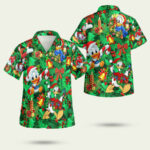 Decor christmas with donald christmas hawaiian shirt