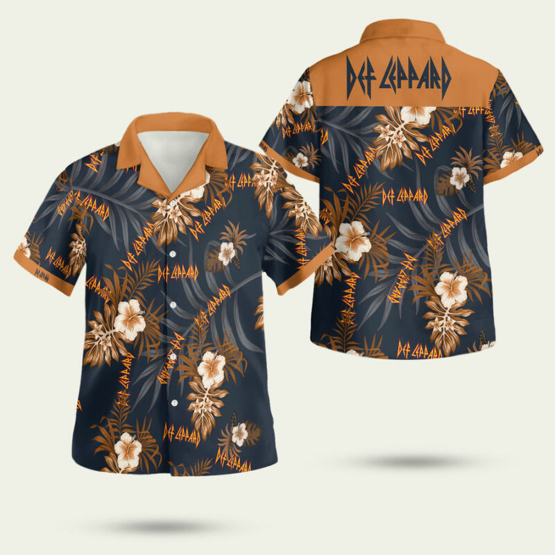 Def Leppard 2022 Hawaiian Shirt