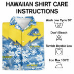 Delaware blue hens hawaiian shirt care instruction