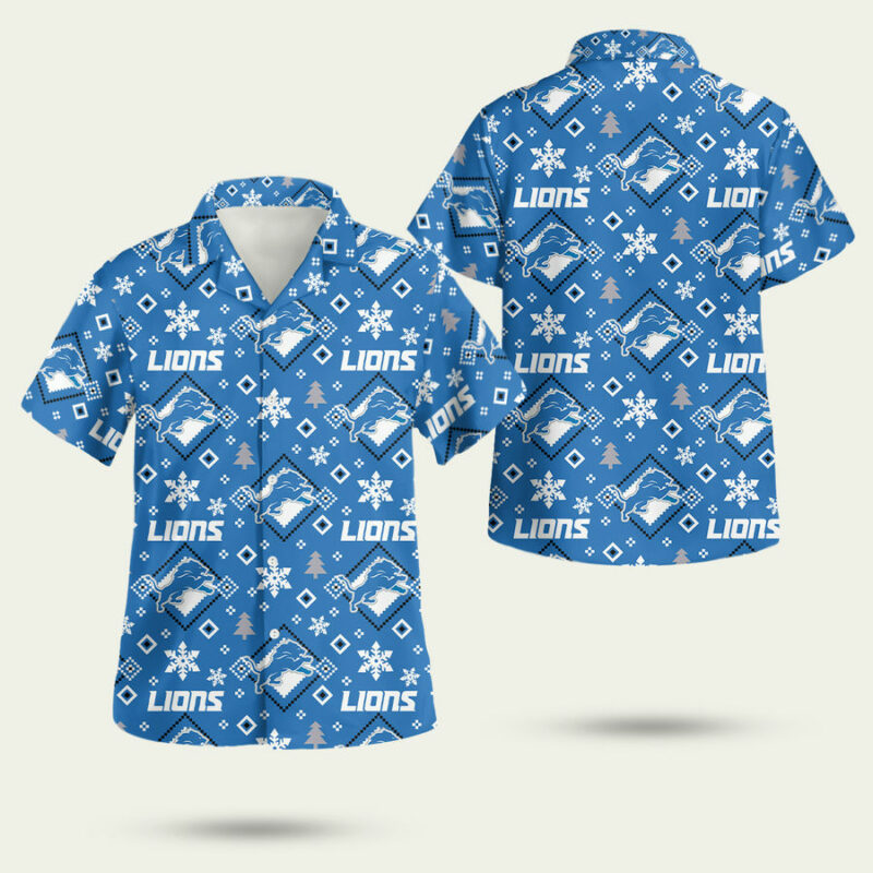 Detroit Lions Hawaiian Shirt