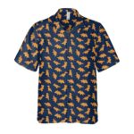 Dinosaur Nuggets Hawaiian Shirt Front