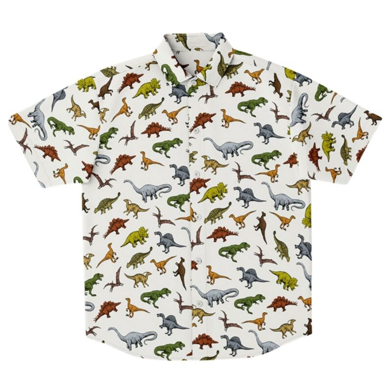 Dinosaur Paleontology Hawaiian Shirt