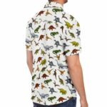 Dinosaur Paleontology Hawaiian Shirt Back 1