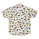 Dinosaur Paleontology Hawaiian Shirt Back