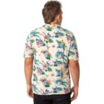 Disney Lilo And Stitch Tropical Hawaiian Shirt Back