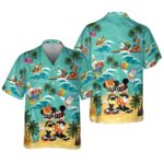 Disney Mickey And Minnie Hawaiian Shirt