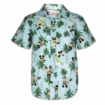 Disney Mickey Mouse Big Boys Hawaiian Shirt