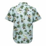 Disney Mickey Mouse Big Boys Hawaiian Shirt Back