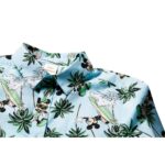 Disney Mickey Mouse Big Boys Hawaiian Shirt collar