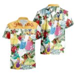 Disney Princess Tropical Hawaiian Shirt