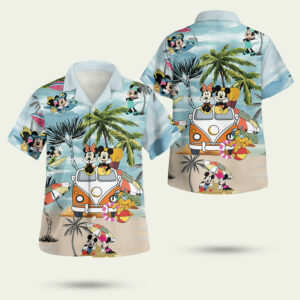 Disney summer hawaiian shirt