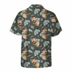 Dollar Bill And Gun Hawaiian Shirt Back