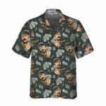 Dollar Bill And Gun Hawaiian Shirt Front