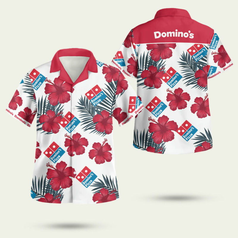 Dominos Pizza Hawaiian Shirt