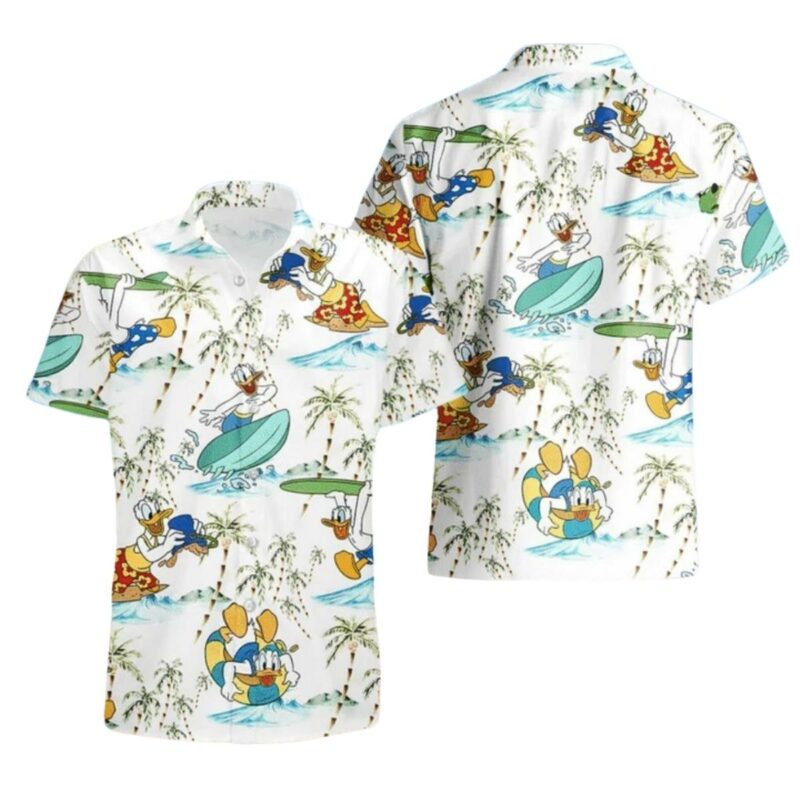 Donald Duck Disney Hawaiian Shirt