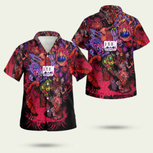 Doom eternal hawaiian shirt 1