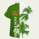 Dos equis beer palm tree hawaiian shirt back