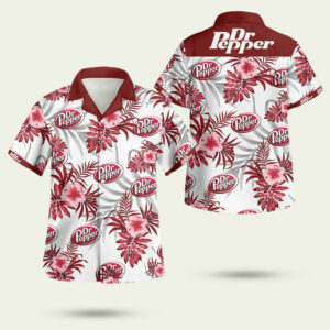 Dr pepper hawaiian shirt