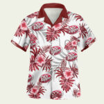 Dr pepper hawaiian shirt front side