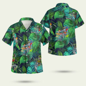 Drag racing hawaiian shirt