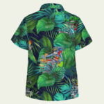 Drag racing hawaiian shirt back