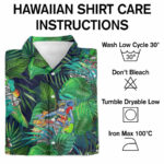 Drag racing hawaiian shirt care instructions