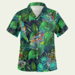 Drag racing hawaiian shirt front