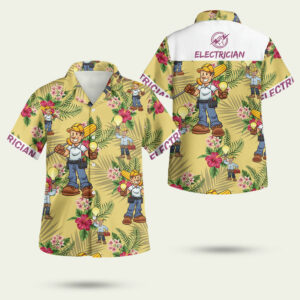 Electrician hawaiian shirt