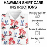 Epl crystal palace floral hawaiian shirt care instructions